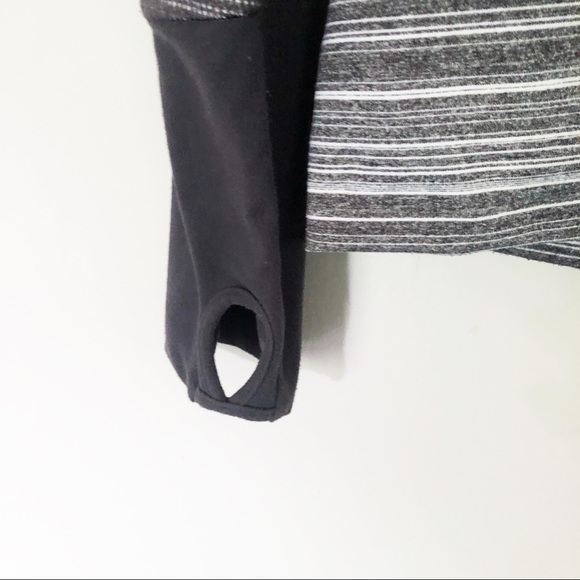 LULULEMON Zip Up Jacket Stride Grey White 4 - Picture 3 of 9